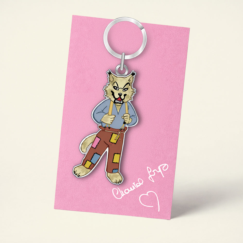 Porte-clés Loup