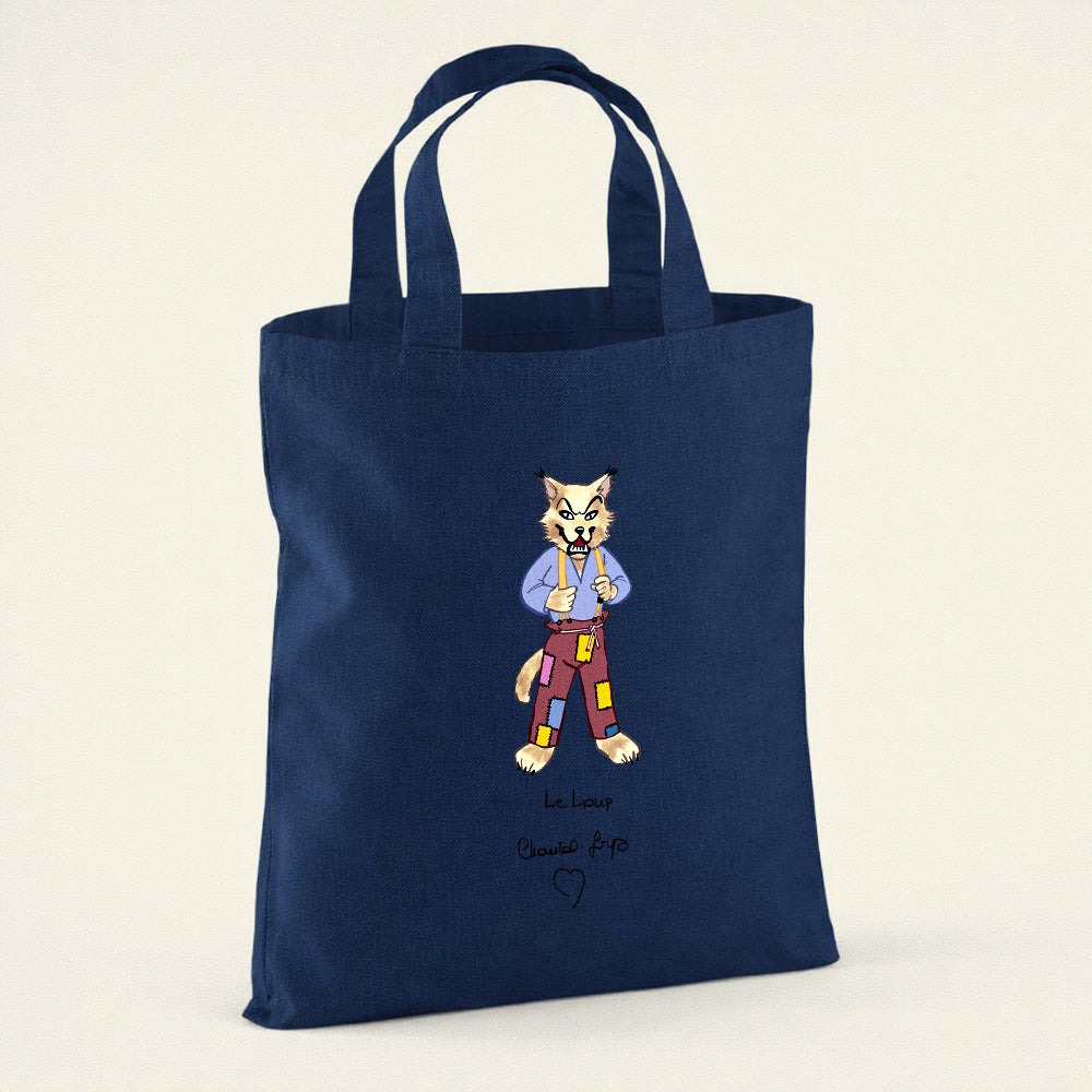 Mini tote bag Loup
