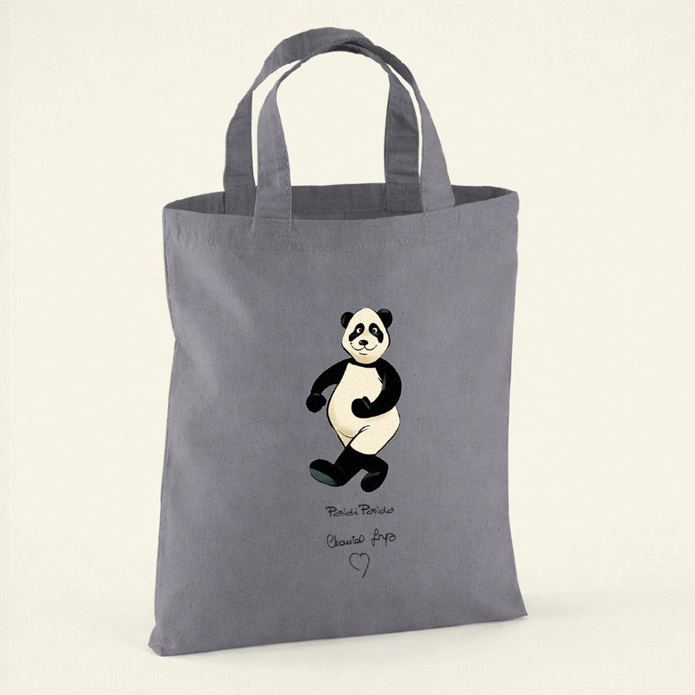 Mini tote bag Panda